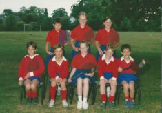 School Team 20: Tennis 1990?